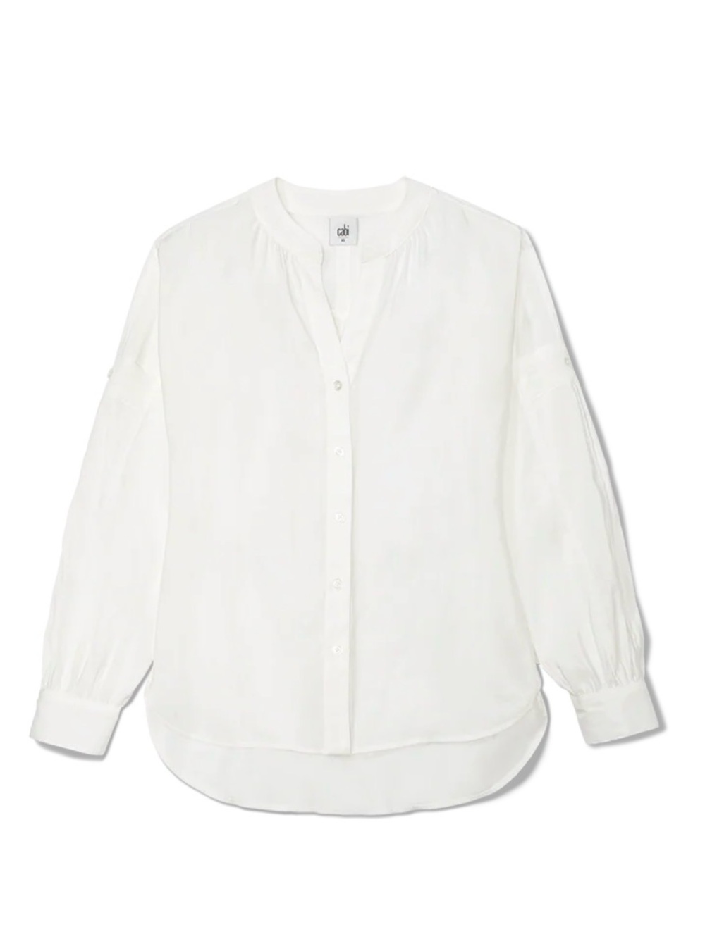 CAbi White Lyric Blouse